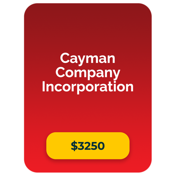 Cayman Company Incorporation (Selected by default)