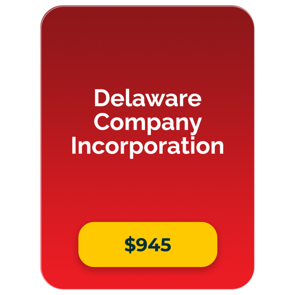 Delaware Company Incorporation (Selected by default)