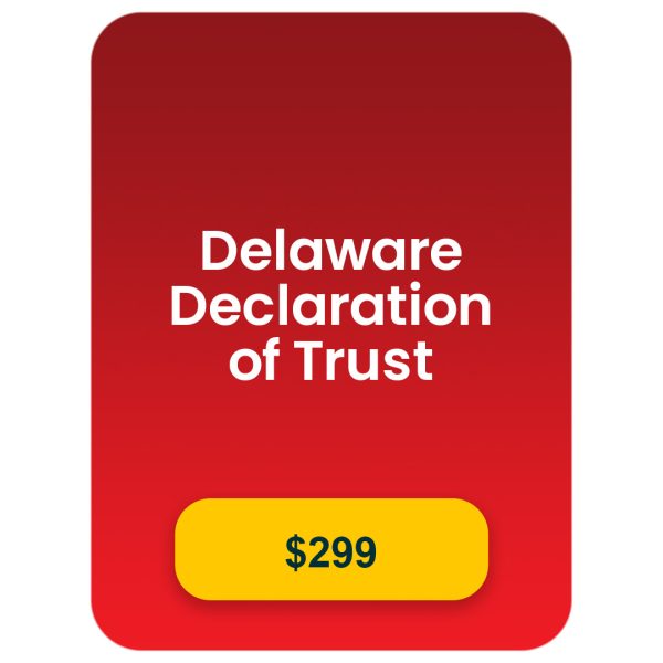 Delaware Declaration of Trust (One Time Fee - Select only once if you choose Nominee Shareholder - Optional)