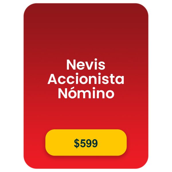 Nevis Accionista Nómino (opcional)