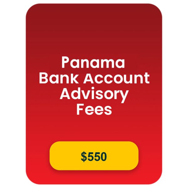 Panama Bank Account Advisory Fees (optional)