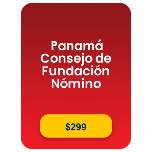 Panama Consejo de Fundación Nómino (opcional)