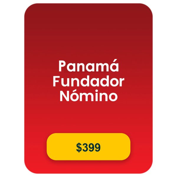 Panamá Fundador Nómino (opcional)